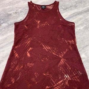 Mossimo - Palm Pattern Tank (Size: Small)